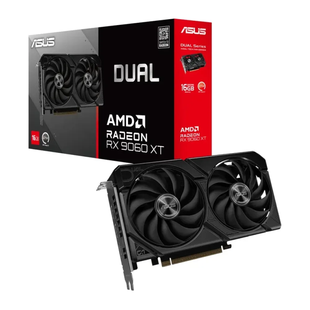 Asus Tarjeta de Video Radeon Rx 9060 Xt 16GB 90YV0LG2-MVAA00