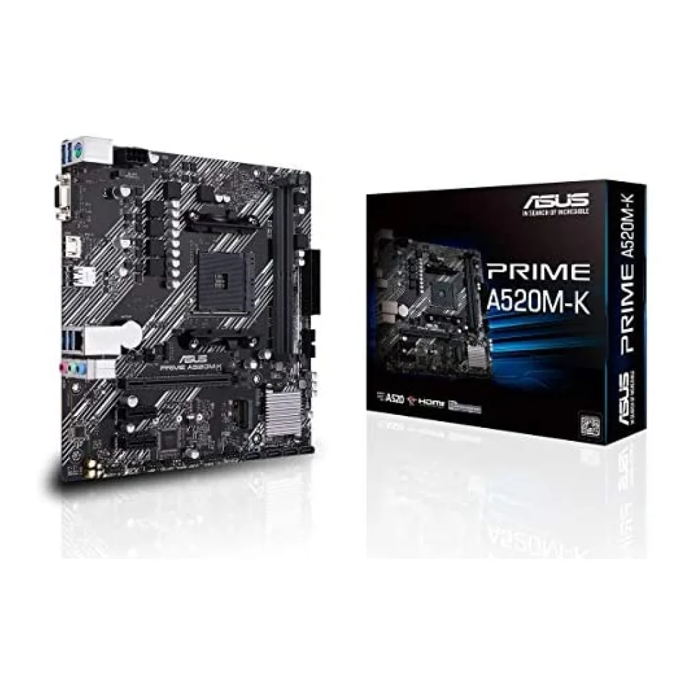 Asus Tarjeta Madre Amd Ryzen Sata 6GB/S DDR4 Prime A520M-K
