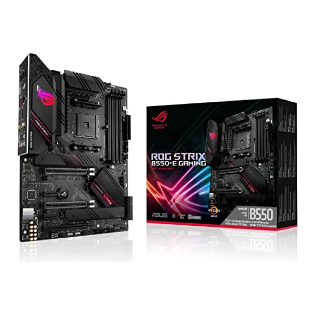 Asus Tarjeta Madre Gaming Atx Mb Rog Strix B550-E Gaming