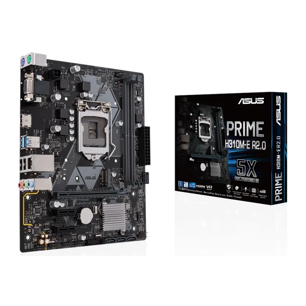 Asus Tarjeta Madre Intel LGA-1151 Matx DDR4 2666MHZ PRIMEH310M-ER2.0