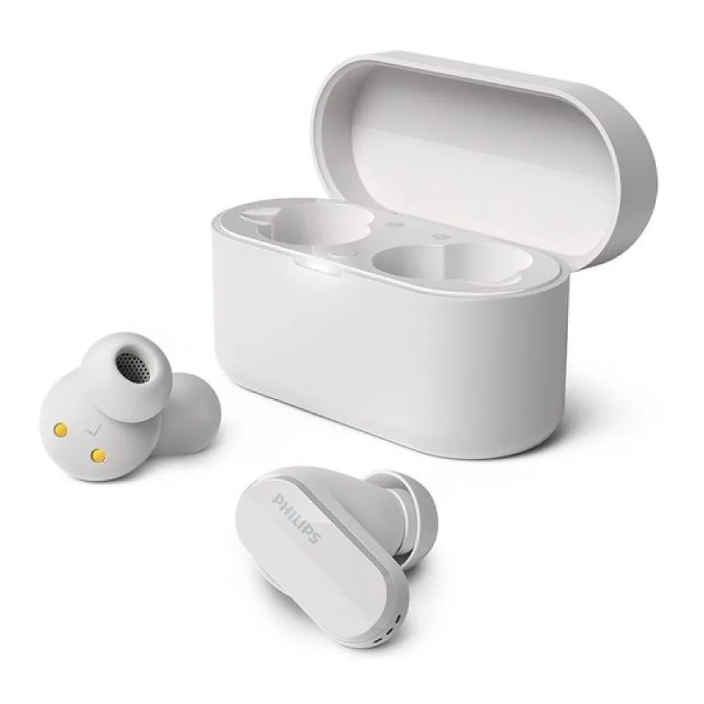 Audífono Bluetooth Noise Cancelling TAT3508 Blanco Philips