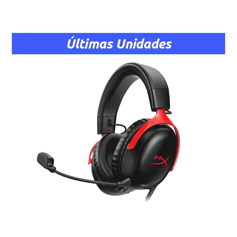 Audifono Gamer Cloud Iii Gaming Red Hyperx