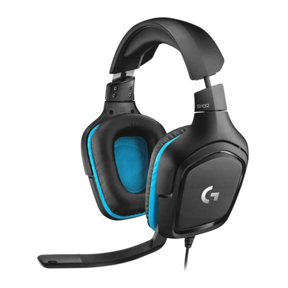 Audífono Gamer G432 Sonido 7.1 Logitech