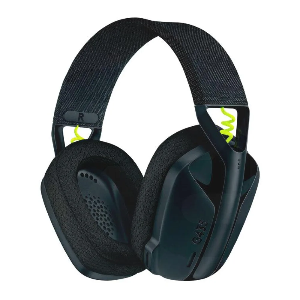 Audífono Gamer Logitech G435, Sonido Estéreo, Inalámbrico, Negro