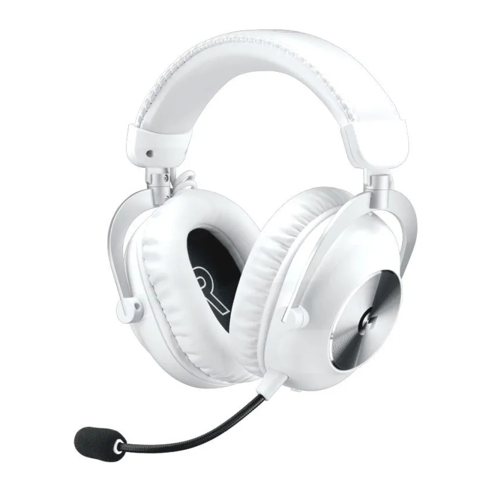 Audífono Gamer Logitech Pro X 2 Lightspeed, Sonido 7.1, Inalámbrico, Blanco