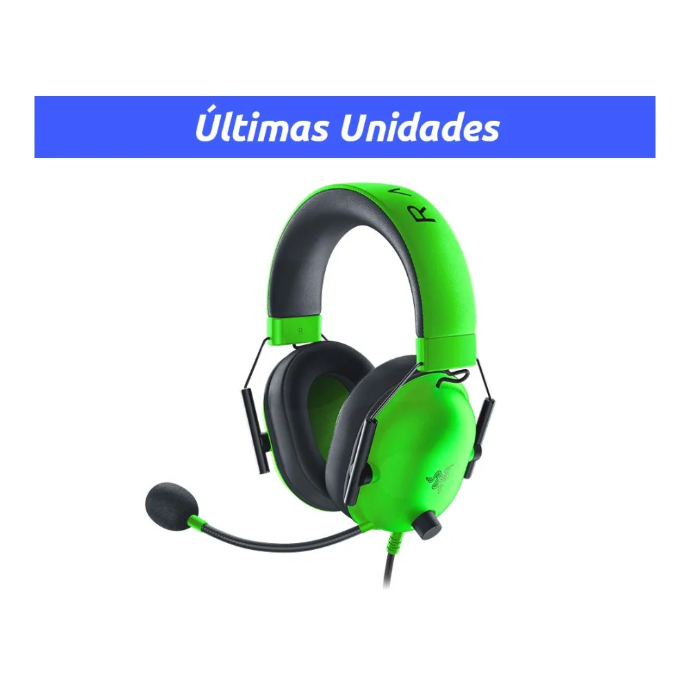 Audífono Gamer Razer Blackshark V2 X, Conexión 3.5MM, Verde
