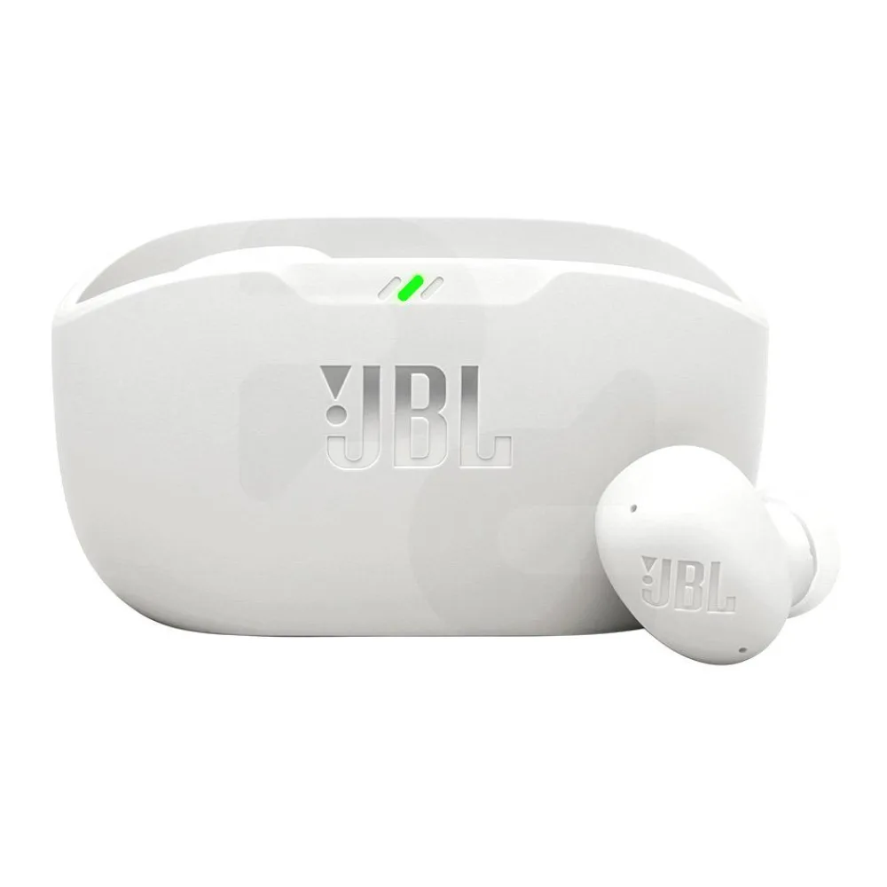 Audífono Jbl Wave Buds, Inalámbrico, Bluetooth, Blanco, Versión 2