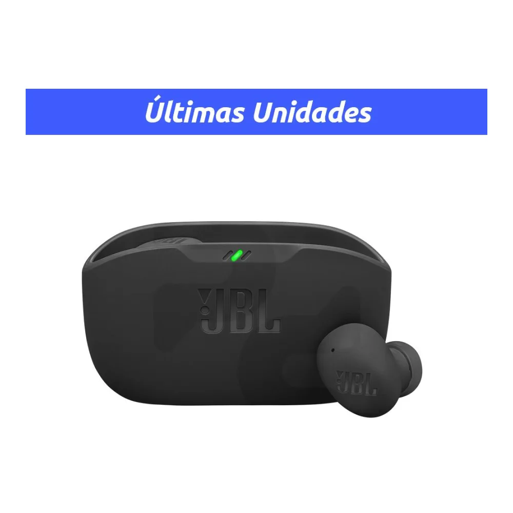 Audífono Jbl Wave Buds, Inalámbrico, Bluetooth, Negro, Versión 2