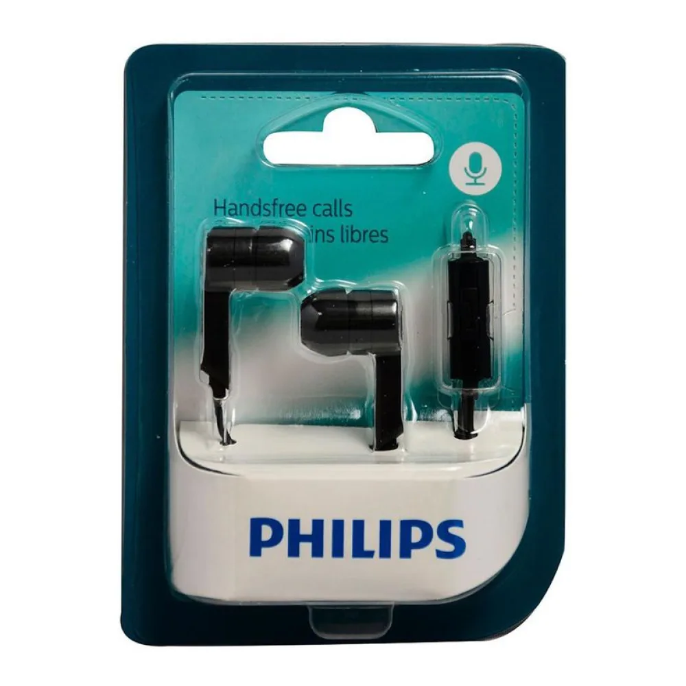 Audífono SHE1405/BK Negro Philips
