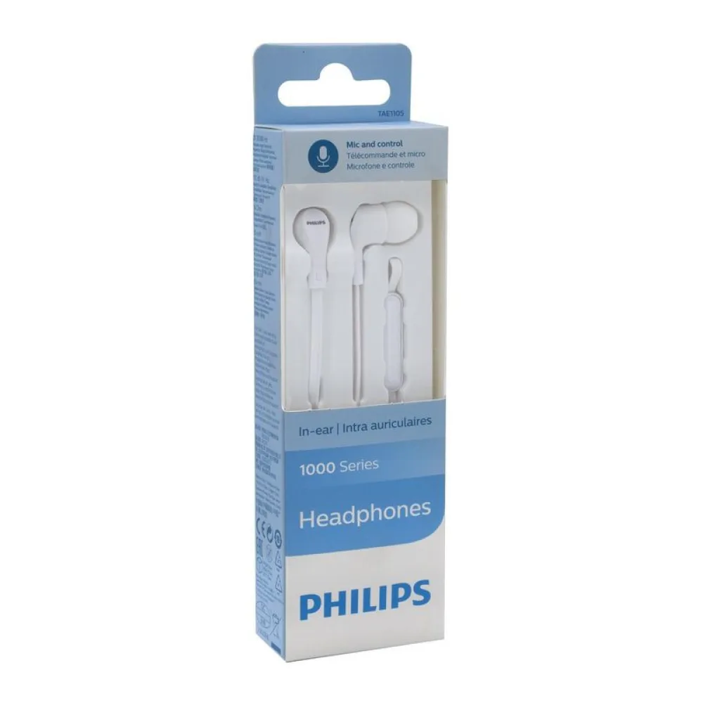 Audífono TAE1105WT Manos Libres Blanco Philips