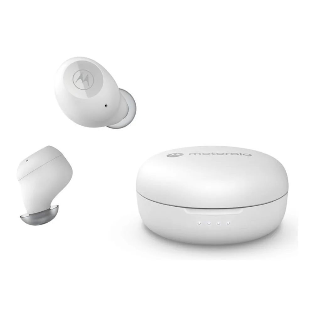 Audífono True Wireless Moto Buds 150 Blanco Motorola