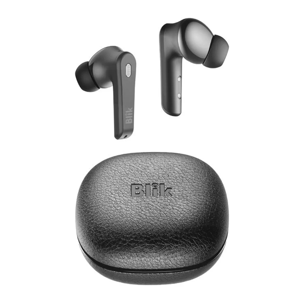 Audífonos Bluetooth Blik Spirit 40H Anc Qualcomm IPX4 Negro
