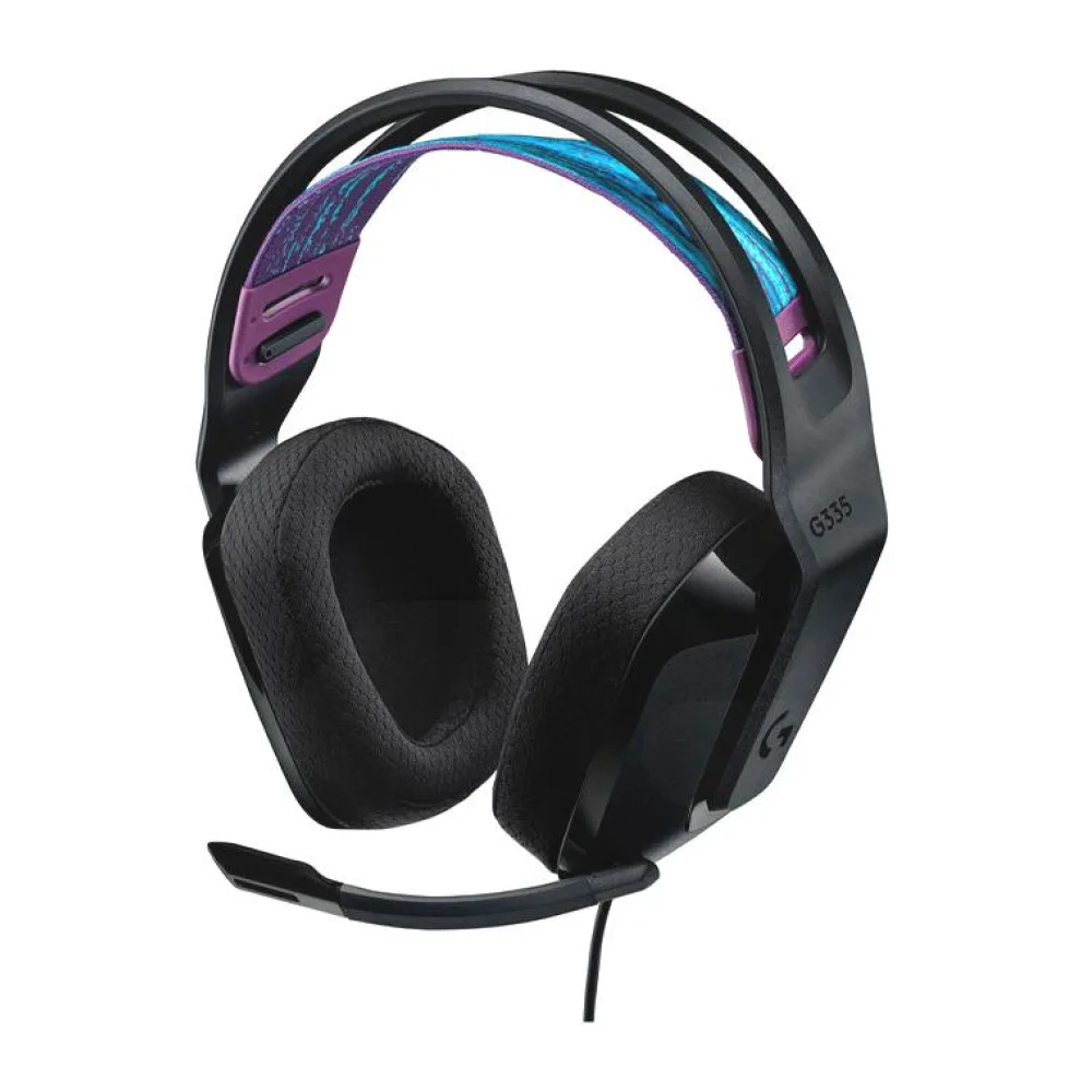 Audífonos Gamer Logitech G335, Sonido Estéreo, Conexión 3.5MM, Negro