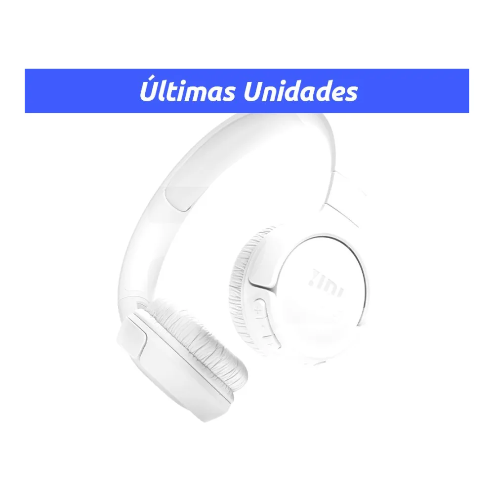 Audífonos Headset Jbl Tune 520BT Bluetooth Blanco