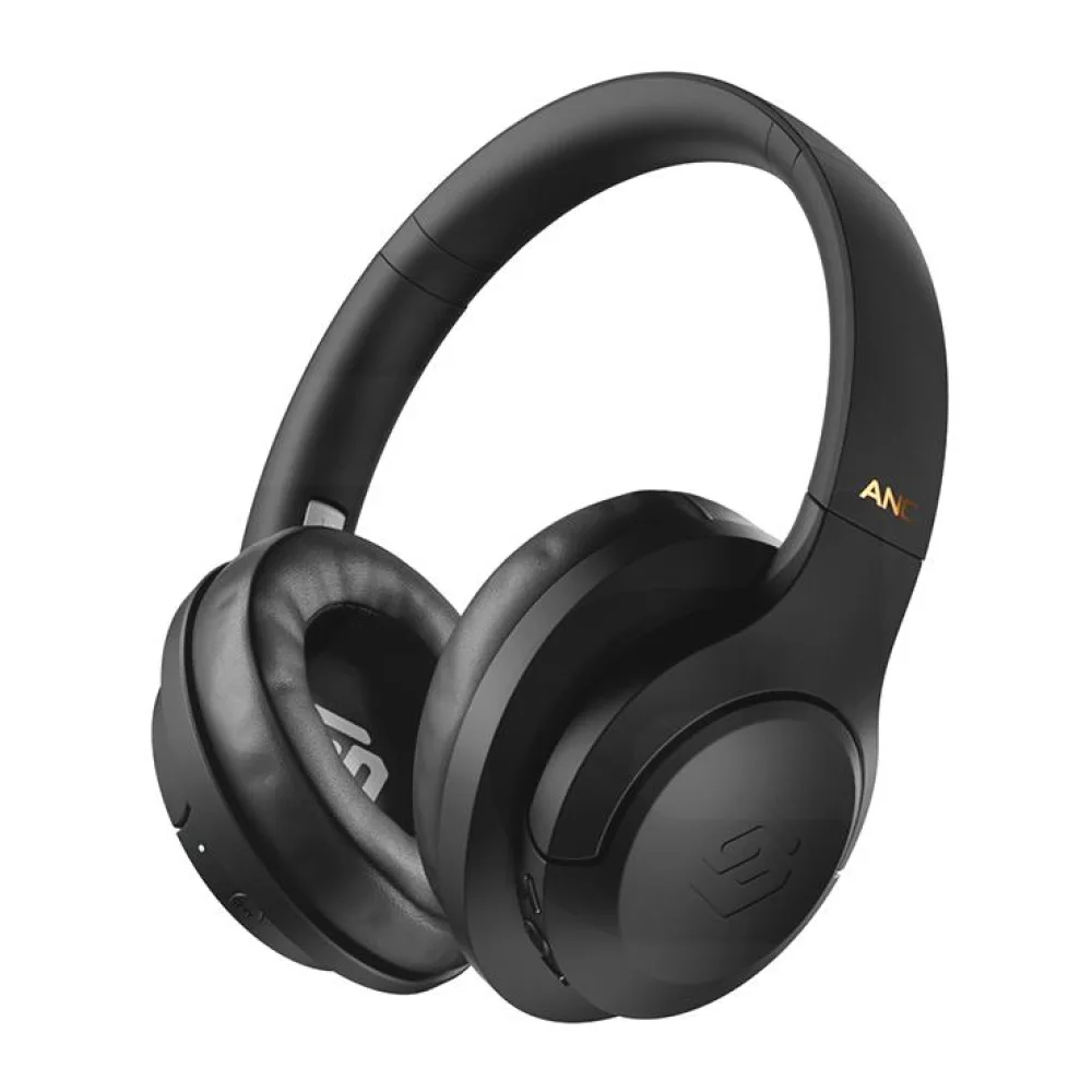 Audífonos Headset Sleve Pulse Anc 2GEN Bluetooth Negro