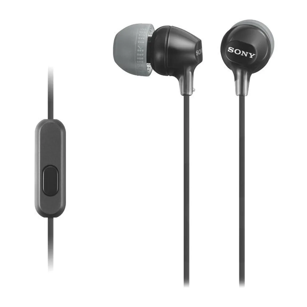 Audífonos In Ear MDR-EX15 con Cable Negro (salida Jack) Sony