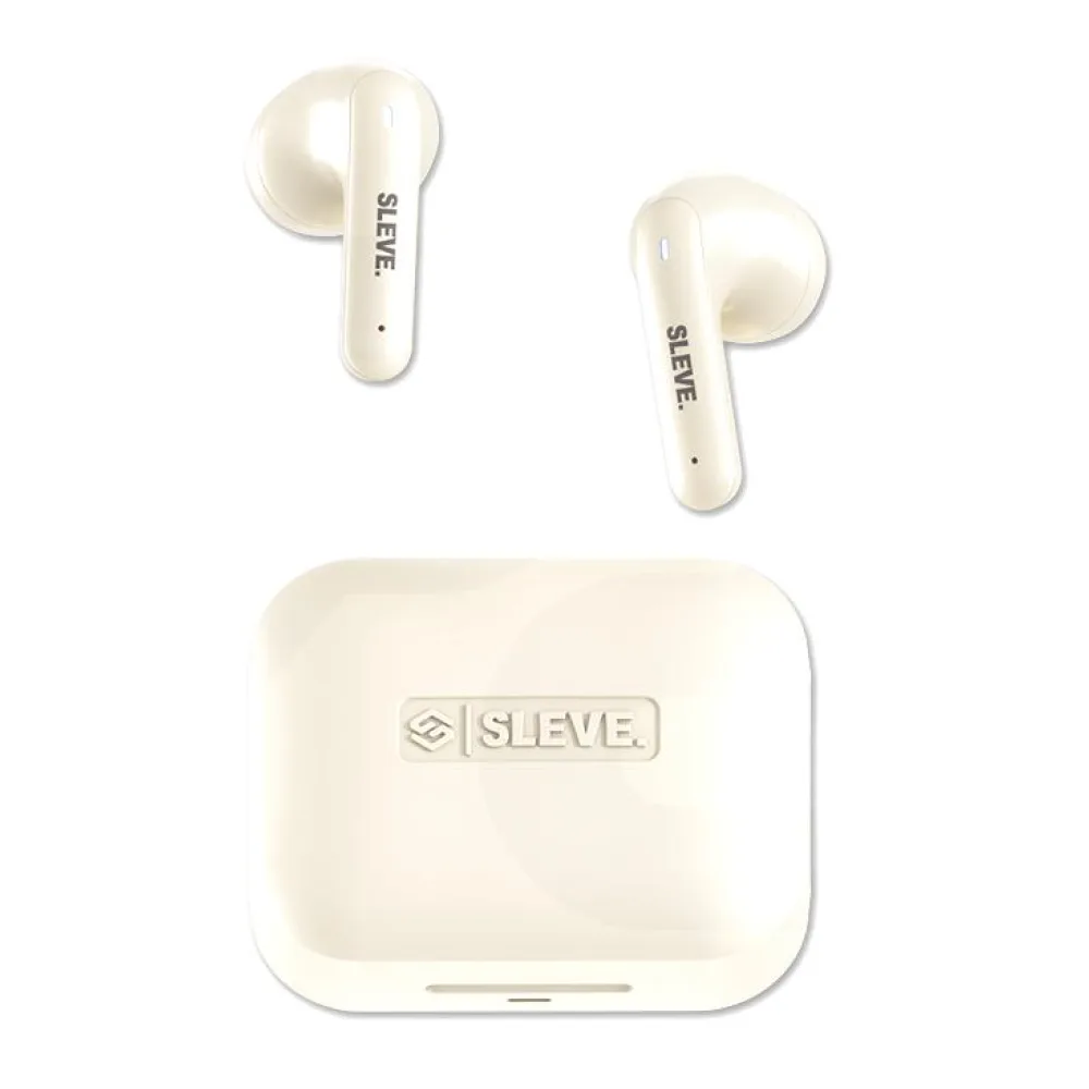 Audífonos In-ear Sleve Pure X Cream