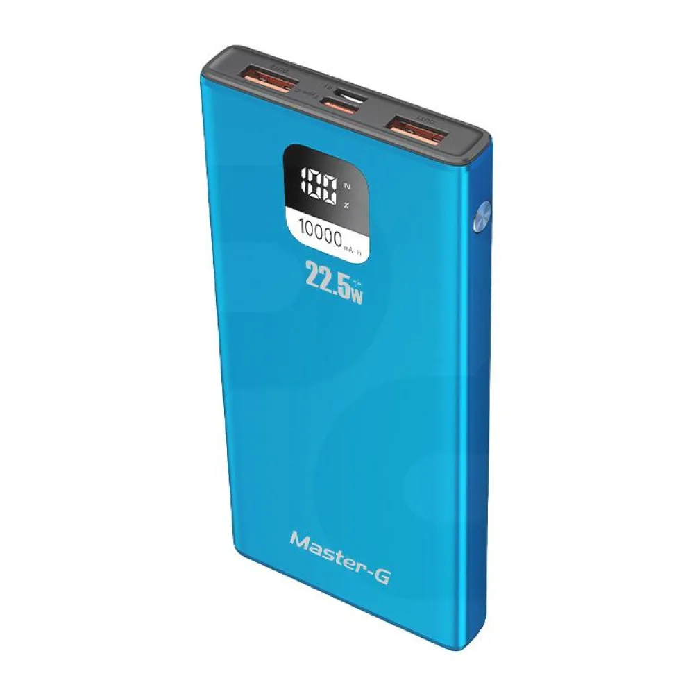 Batería Externa Master G 22.5W 10.000 Mah Azul (UCP10LPD)