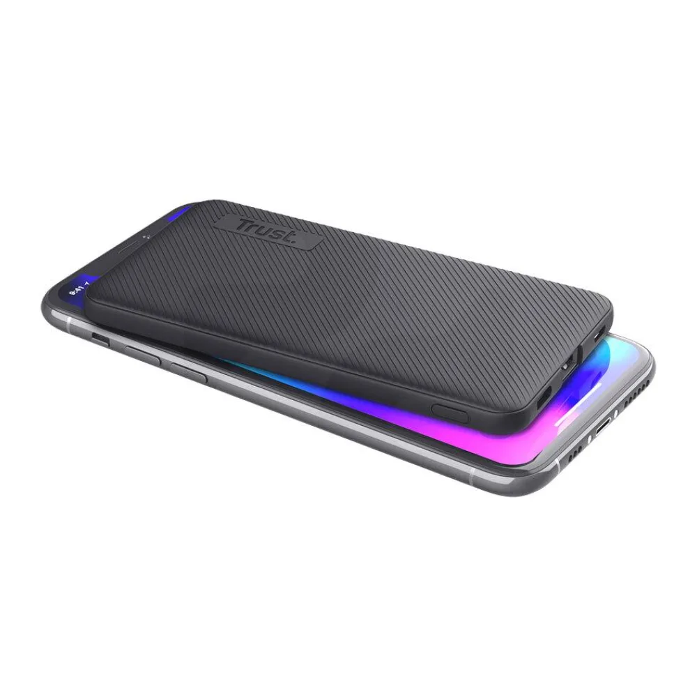 Batería Externa Trust 15W 5.000 Mah Ultrafina Negro