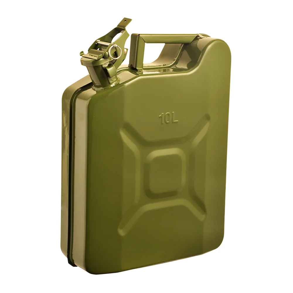 Bidon Metalico Verde 10 Lt Start Fire