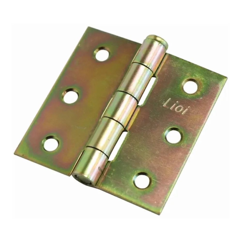 Bisagras Bronceada 3 X 3 sin Tornillos(par)