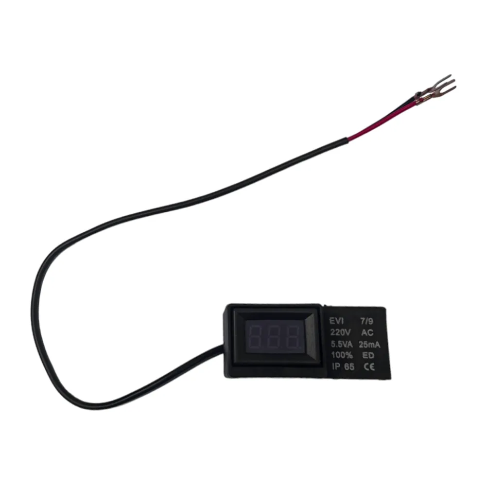 Bobina de Válvula Solenoide Digital para Compresores de Aire Tehtools