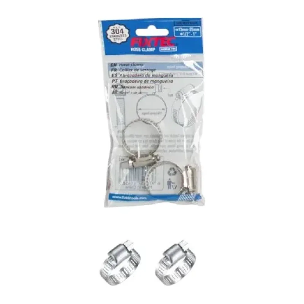 Bolsa Abrazadera Americana 13-25MM 2 Unidades FHSC131325-2 Fixtec