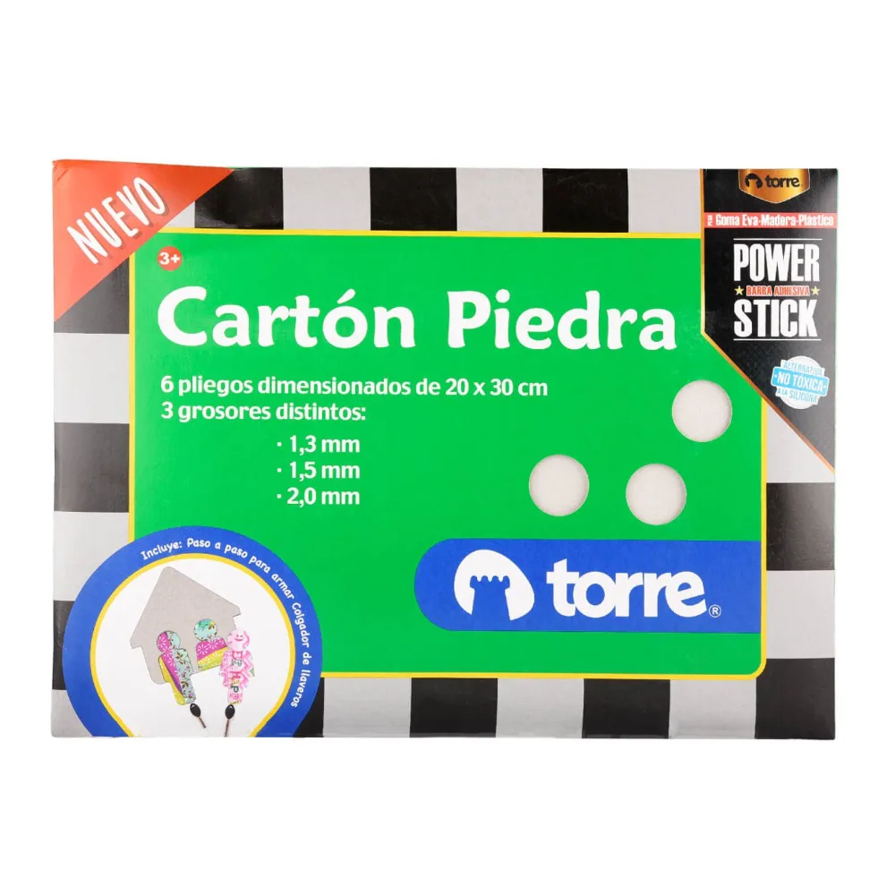 Bolson Cartón Piedra Torre