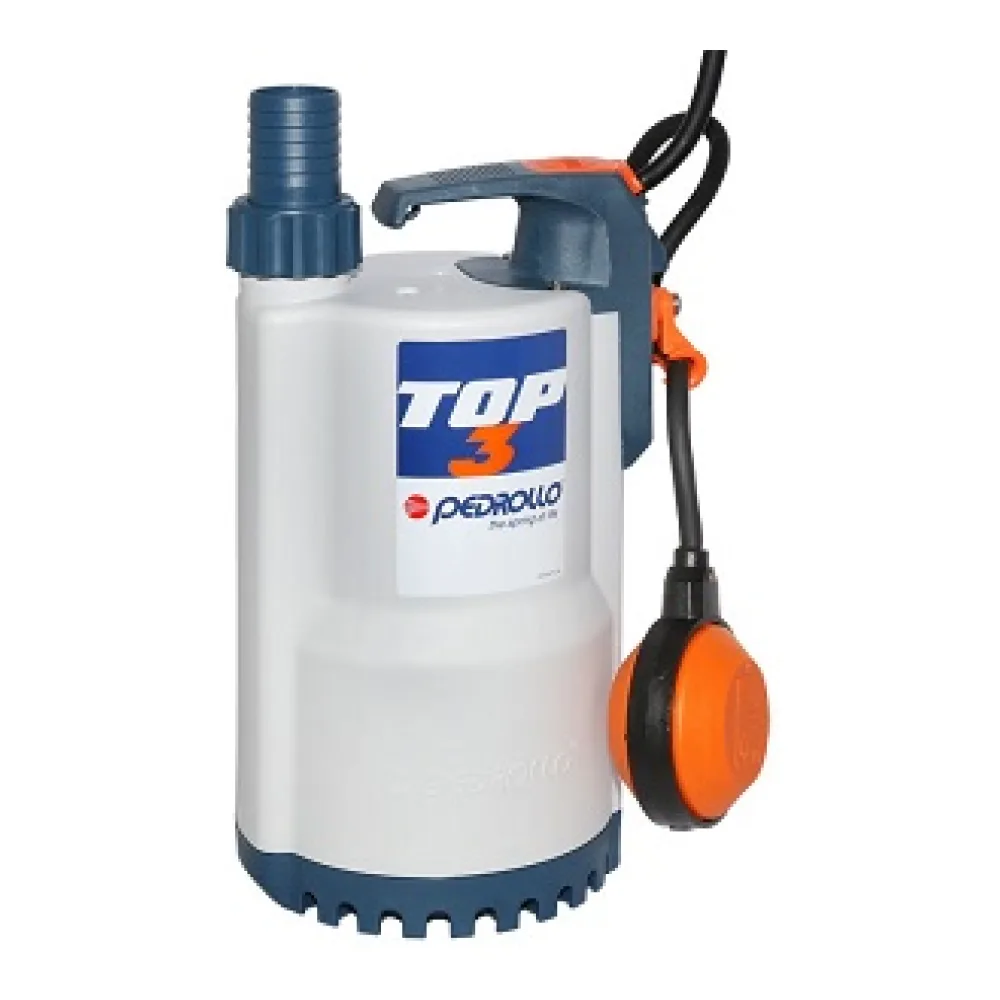 Bomba de Agua Pedrollo Sumergible TOP3 0.75HP