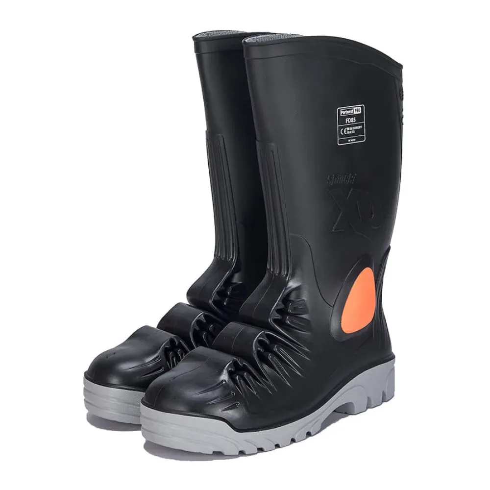 Bota de Seguridad Wellington Mettamax Protección Metatarsal Portwest