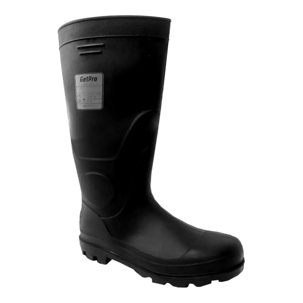 Bota Pvc con Punta y Plantilla Getpro