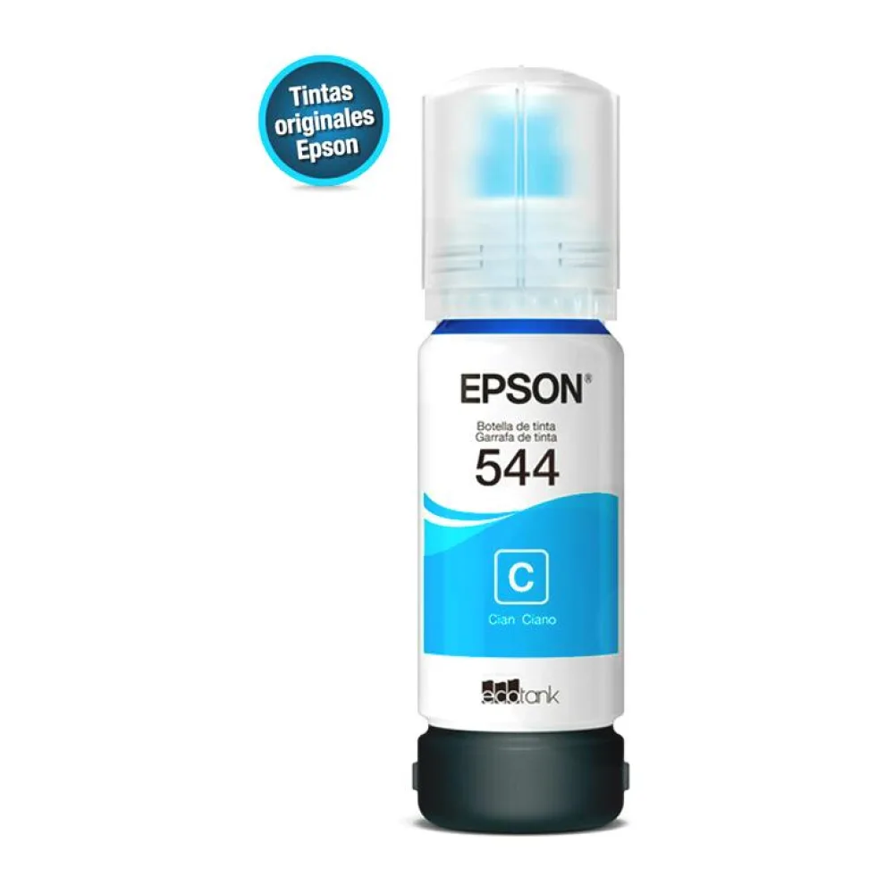 Botella de Tinta Original Epson T544220-AL Cyan