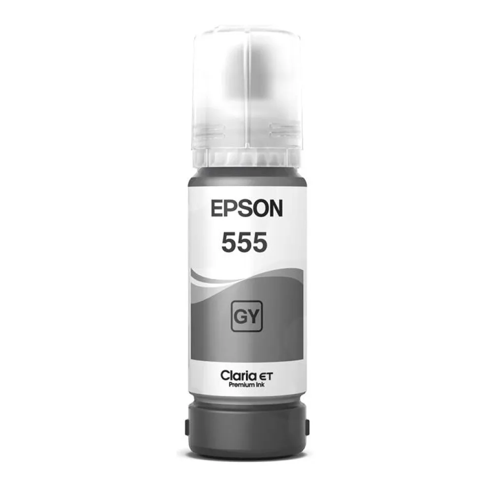 Botella de Tinta Original Epson T555520-AL Gris