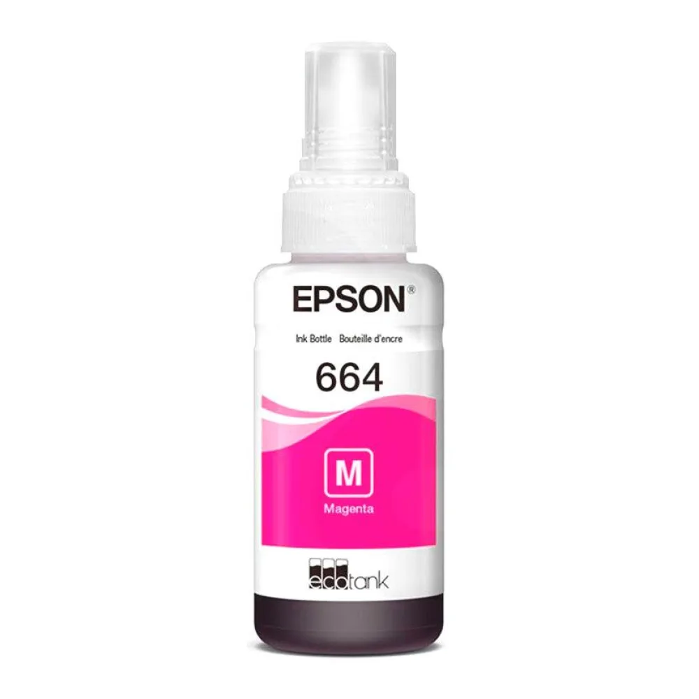 Botella de Tinta Original Epson T664320-AL Magenta