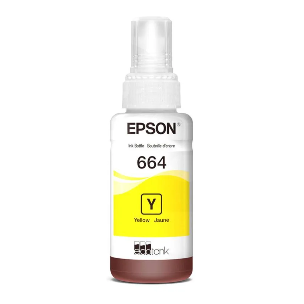 Botella de Tinta Original Epson T664420-AL Amarillo