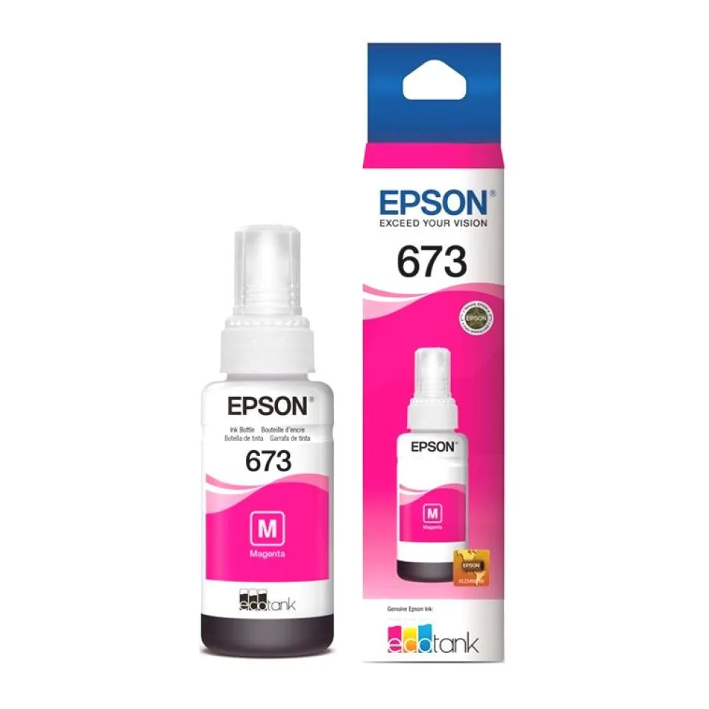 Botella de Tinta Original Epson T673320-AL Magenta