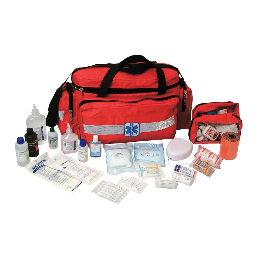 Botiquin Trauma Rescate Rojo L