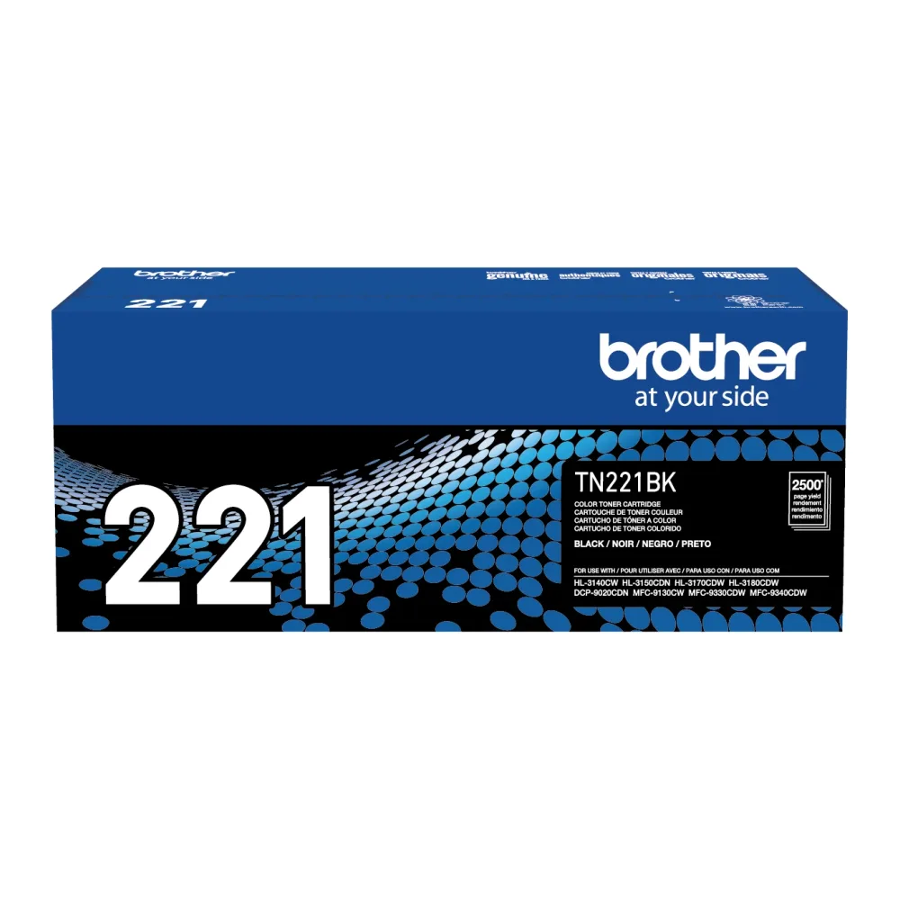 Brother Cartucho de Tóner Negro TN-221 TN221BK
