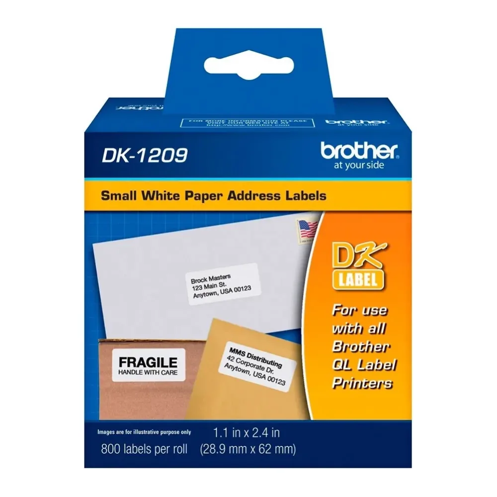 Brother Etiqueta Adhesiva DK-1209 Original