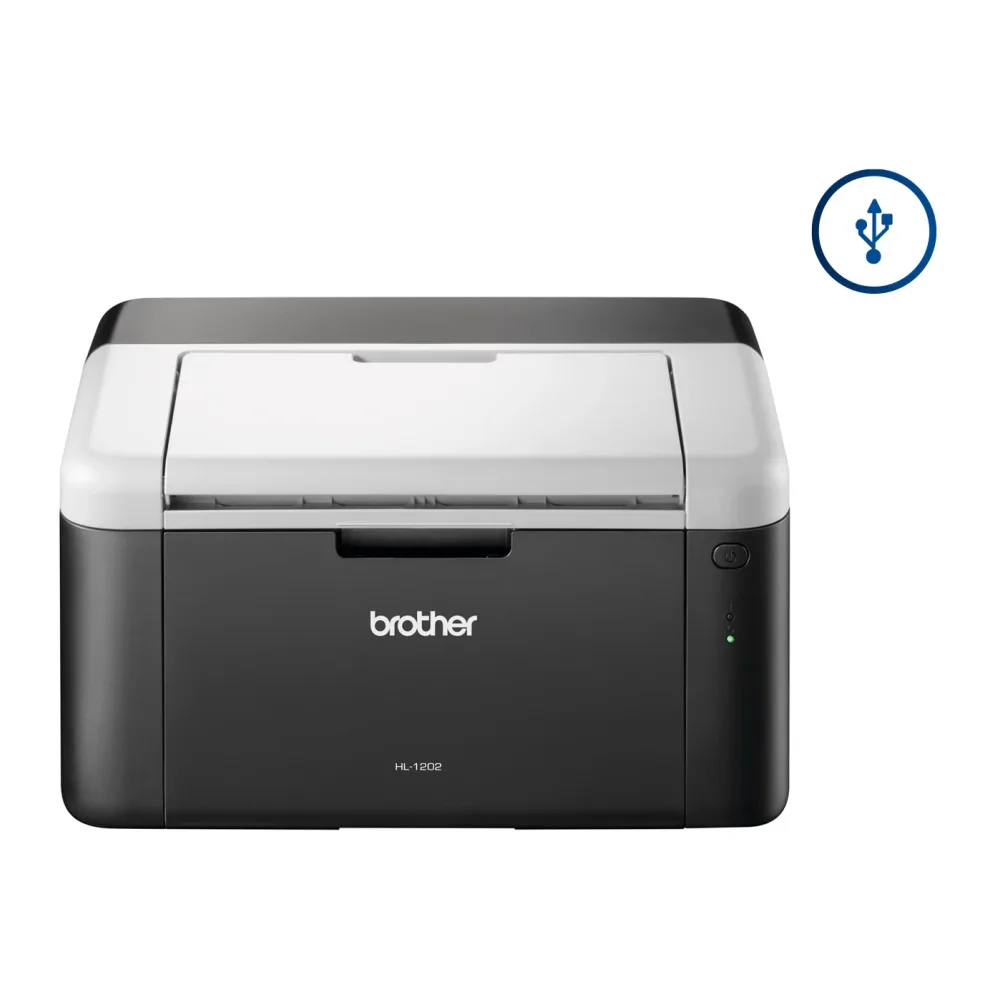 Brother Impresora Láser Monocromática HL-1202 Usada