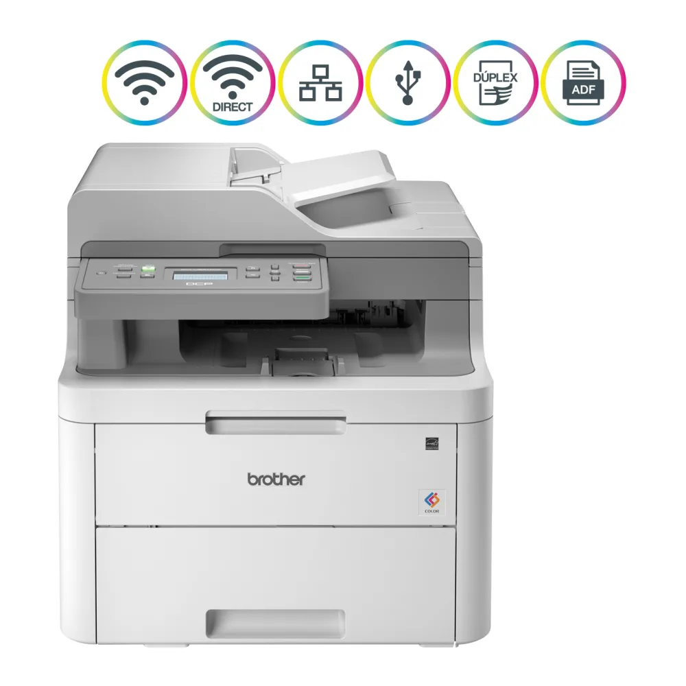 Brother Impresora Multifuncional DCP-L3551CDW