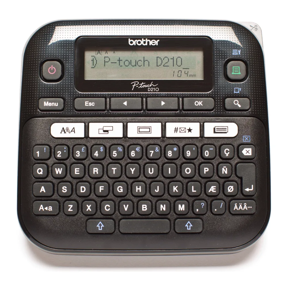 Brother PT-D210VP: Rotuladora de Oficina y Hogar de Fácil Uso