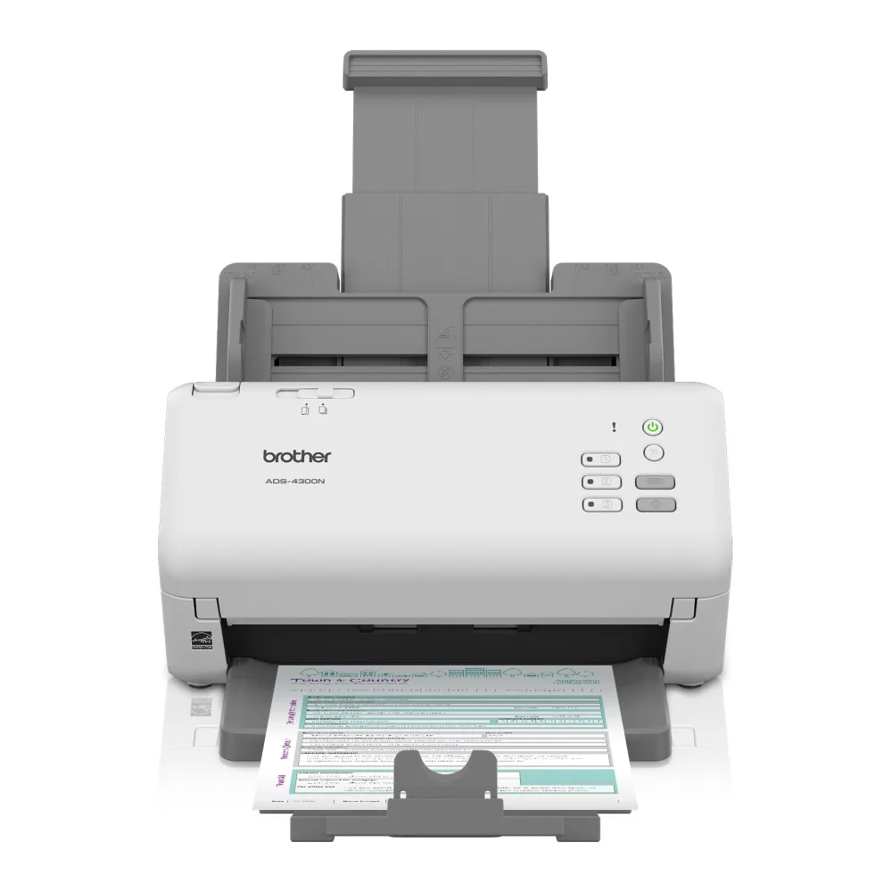 Brother Scanner ADS-4300N Usb Lan Adf