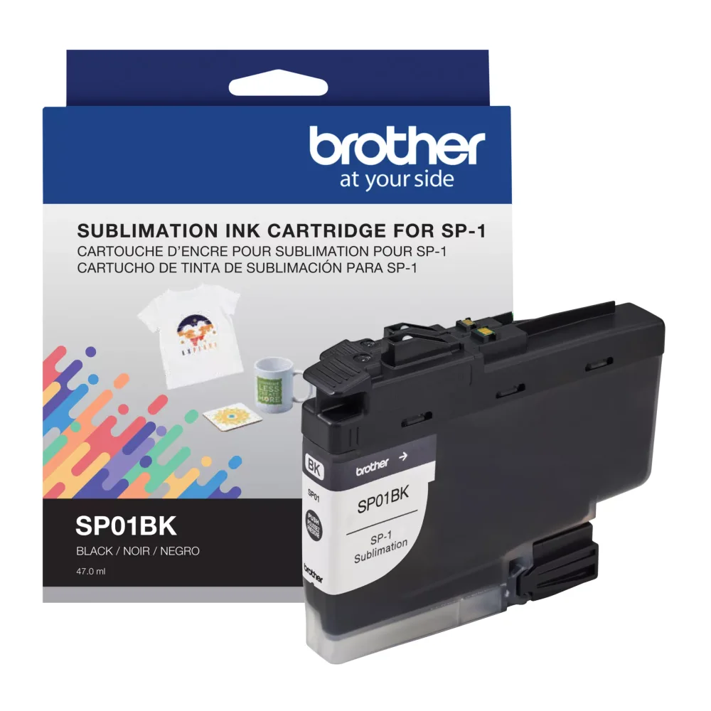 Brother SP01BKS Cartucho de Tinta Negra para Sublimación