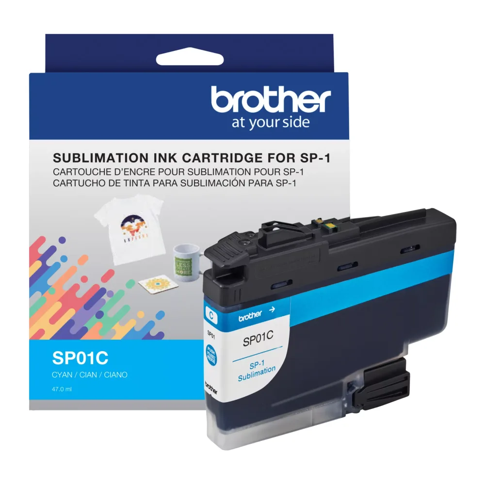 Brother SP01CS Cartucho de Tinta Cian para Sublimación
