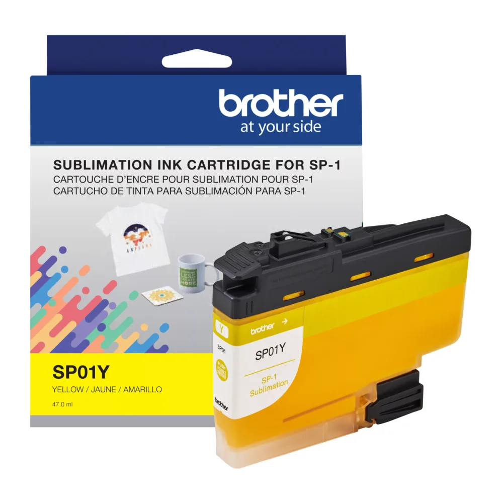 Brother SP01YS Cartucho de Tinta Amarilla para Sublimación