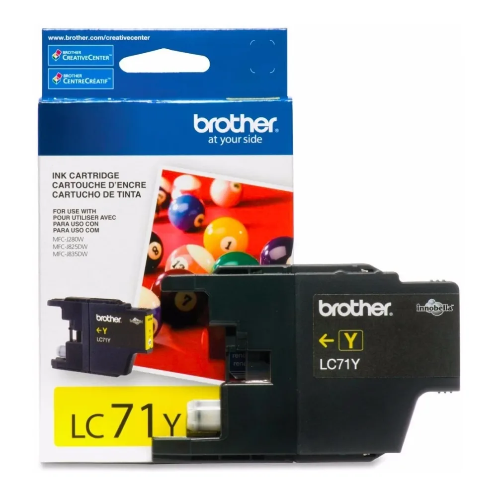 Brother Tinta Amarilla LC-71Y