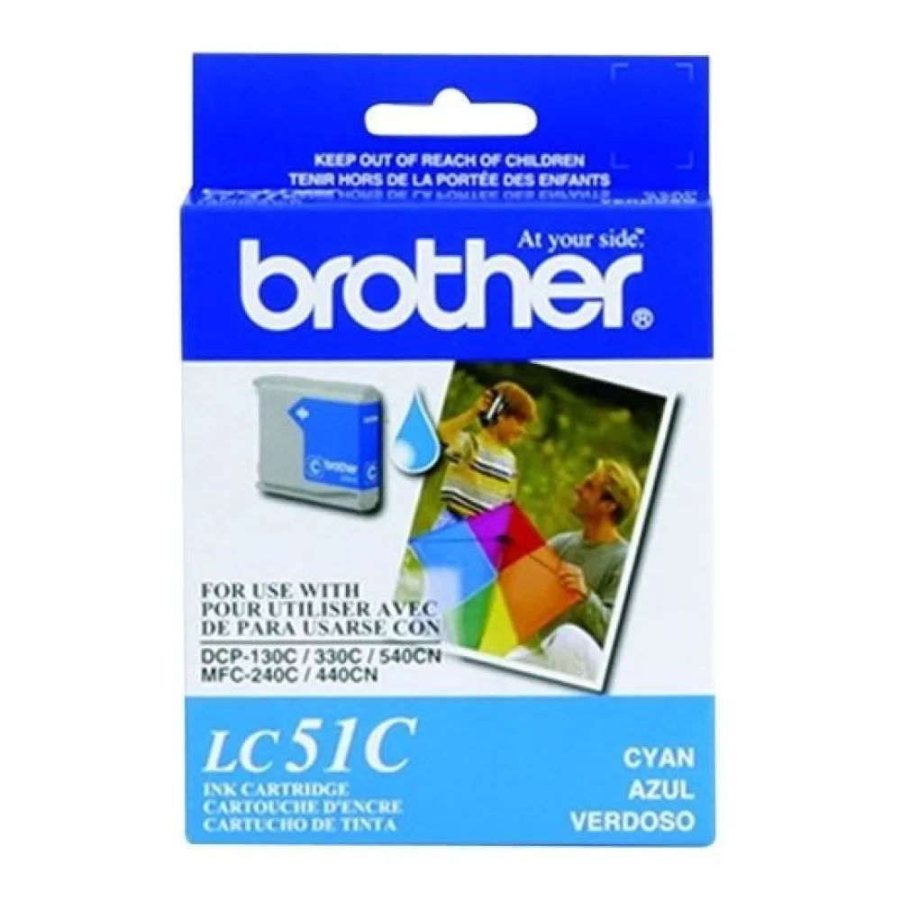 Brother Tinta Cyan LC-51C
