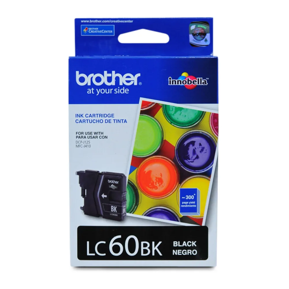 Brother Tinta LC-60BK Negra