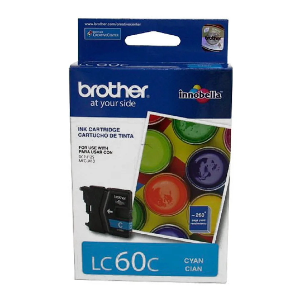 Brother Tinta LC-60C Cyan